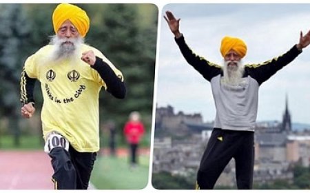 114-year-old Fauja Singh dies in a road accident, Car hits him outside his house