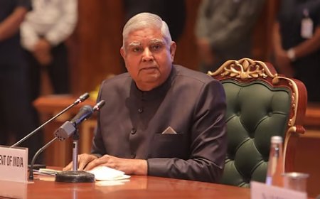 Dhankhar resigns from the post of Vice President, citing health, Submitted resignation to the President