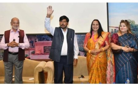 Ramdas Athawale again became the National President of RPI, Gave this target to the workers