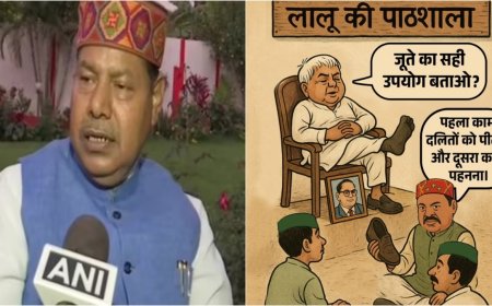 'Bhai Virendra is a pawn, Lalu is the real face', BJP targets the insult of Dalits