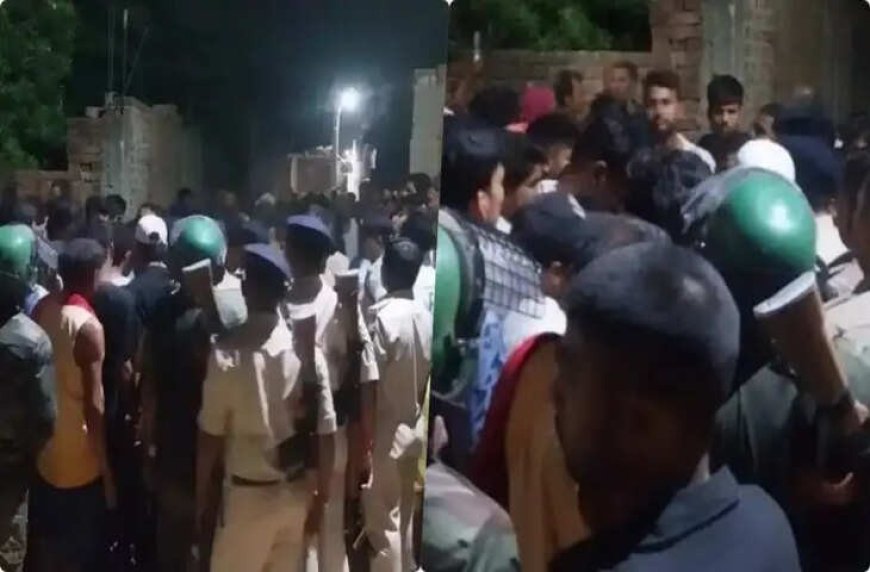 एक्साइज टीम पर शराब माफिया ने किया ईंट-पत्थर से हमला, जवाबी कार्रवाई में 1 की मौत