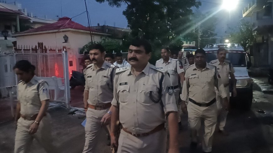 गोकशी और आपराधिक गतिविधियों पर कसाई मंडी क्षेत्र में पुलिस की सख्त कार्रवाई