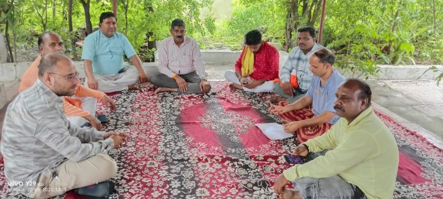 श्री रामानंदी नवनिर्माण सेना की जिला बैठक संपन्न, संगठनात्मक विस्तार पर हुई चर्चा