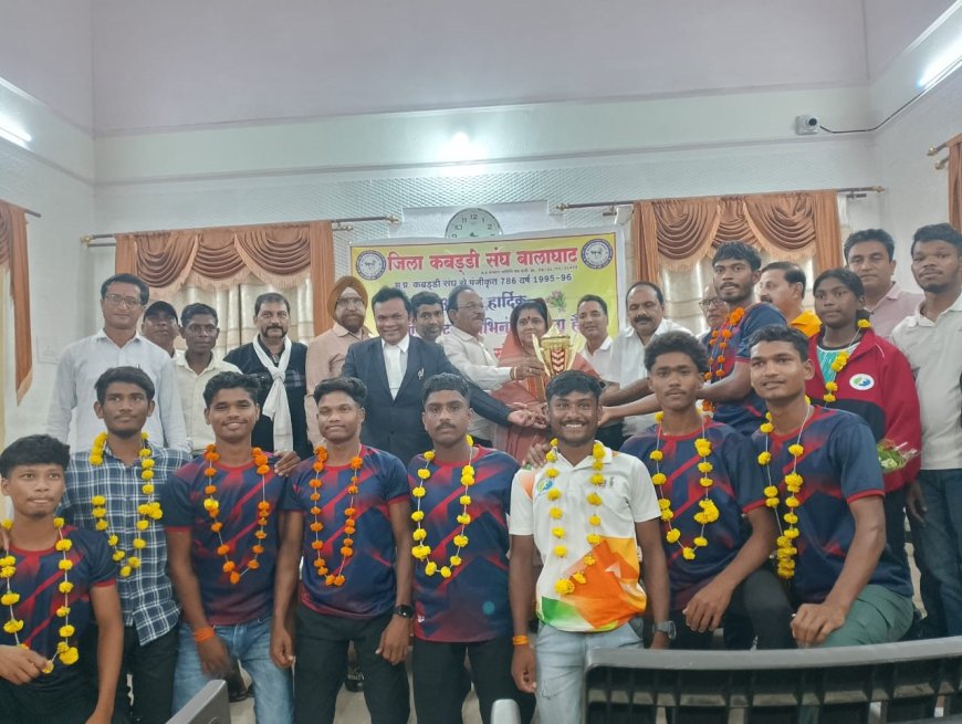 बालाघाट जिला कबड्डी संघ की बैठक संपन्न, स्थापना दिवस पर स्मारिका प्रकाशन का निर्णय
