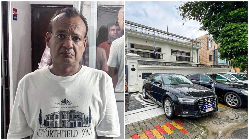 लग्जरी गाड़ियां, किराए पर कोठी और फर्जी पासपोर्ट..., 4 देशों का दूतावास चला रहा था हर्षवर्धन