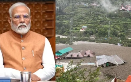 PM expressed grief over the devastation in Uttarkashi, Took stock of the situation from CM Dhami