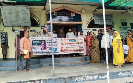 मंदसौर में एचआईवी/एड्स सघन जागरूकता अभियान, गांव-गांव जाकर जनता को किया जा रहा जागरूक