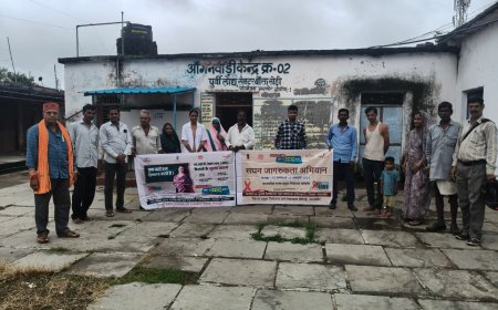 मंदसौर  में चलाया गया एचआई वी/एड्स सघन जागरूकता अभियान, आम लोगों को किया गया जागरूक