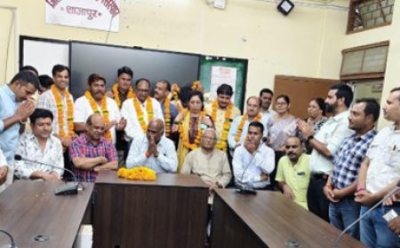 मध्यप्रदेश राज्य कर्मचारी संघ का जिला निर्वाचन सम्पन्न, जॉय शर्मा हुए जिलाध्यक्ष निर्वाचित