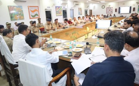 DM and SSP reviewed the preparations for Mela Gughal, The fair will be held under the surveillance of cameras, there will be strong security arrangements