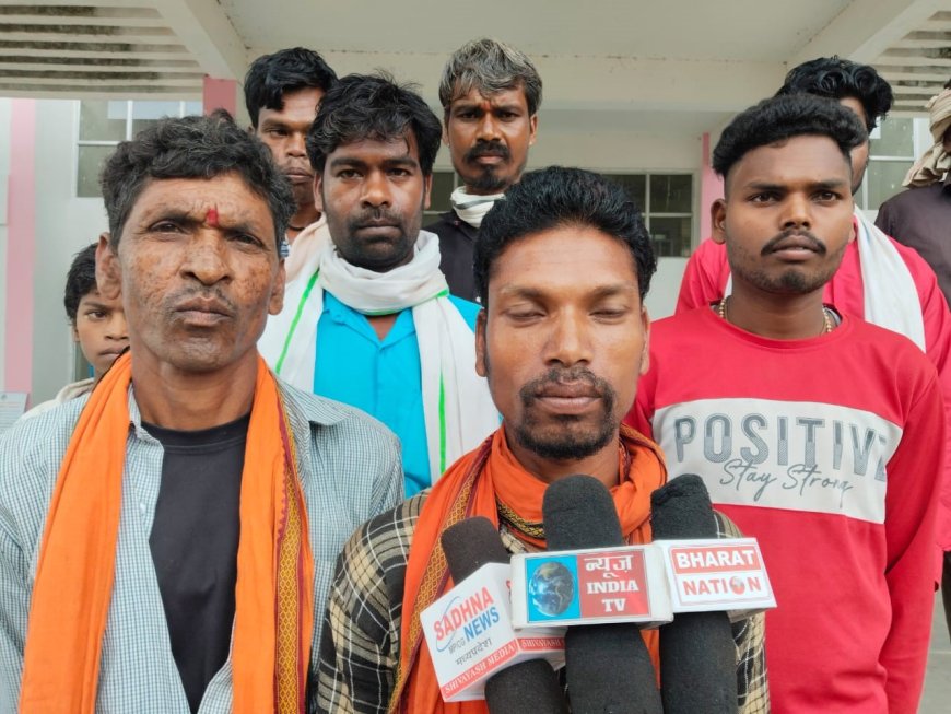 अनूपपुर के मिट्ठू महुआ गांव आज भी विकास से दूर , महुआ के लोगों के लिए सड़क, पानी और बिजली की जंग