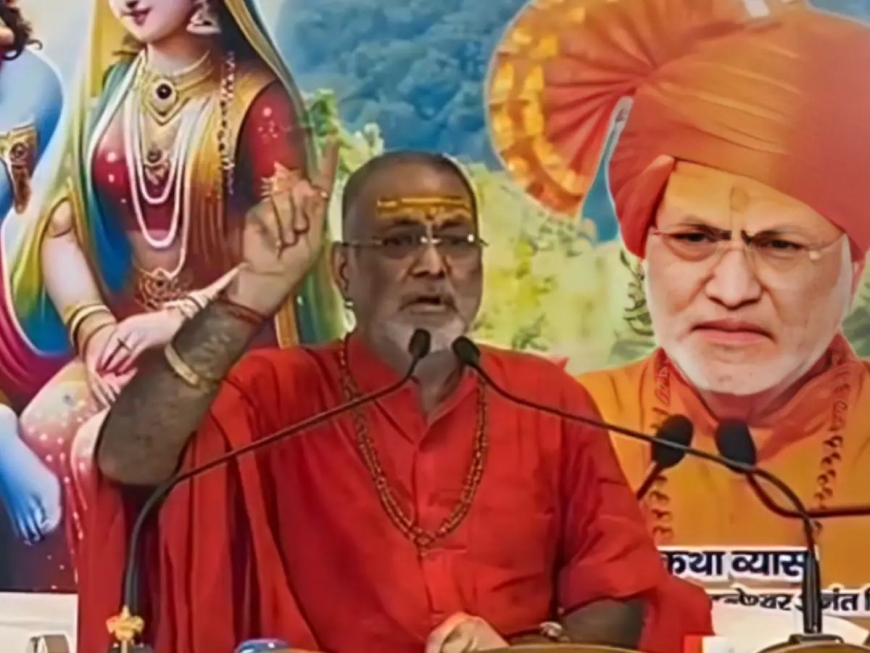 साईं बाबा की फोटो को आग लगा दो, निरंजनी अखाड़ा के महामंडलेश्वर के विवादित बोल