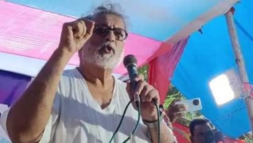 'बदलो बिहार अभियान' के दौरान मुजफ्फरपुर पहुंचे तुषार गांधी, कहा- बिहार की हालत बापू के समय से भी खराब