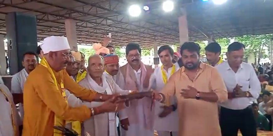 Shri Krishna and Balram Shobha Yatra cultural program and huge rally organized