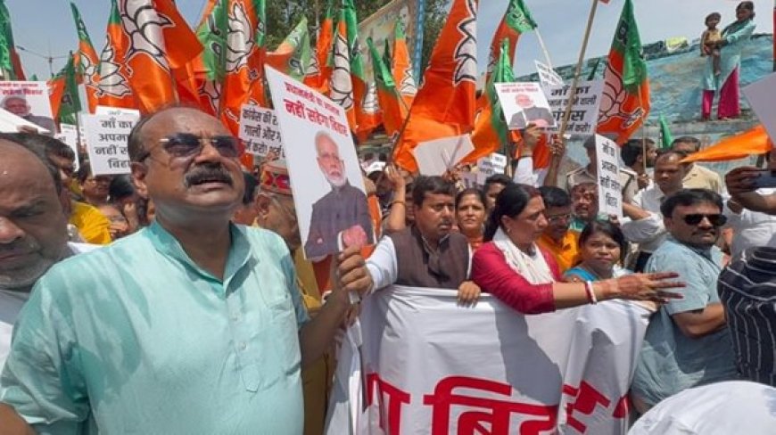 पीएम मोदी पर टिप्पणी के खिलाफ भाजपा का विपक्ष पर हमला, कहा- यह राजद-कांग्रेस की नीचता की पराकाष्ठा है