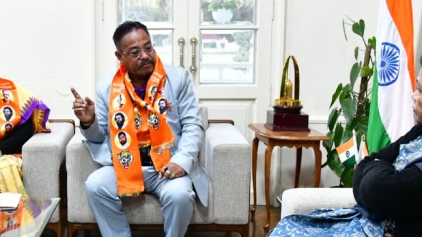 Shinde Shiv Sena's retort on PM Modi's visit to Manipur, Said- Congress is working to provoke the public