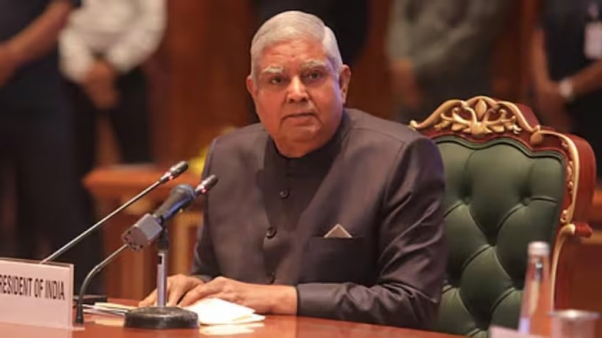 Former Vice President Dhankhar wrote a letter to the government, Sought a 'suitable' government bungalow in Delhi