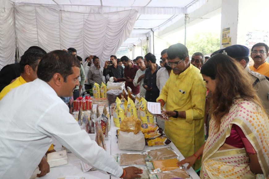 Promoting indigenous products is every citizen's duty - MLA Shri Bhimavad, Four-day exhibition of indigenous products inaugurated at the district headquarters