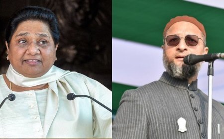 BSP receives Owaisi's party's support, New equations emerge regarding Muslim votes; will the alliance yield results?