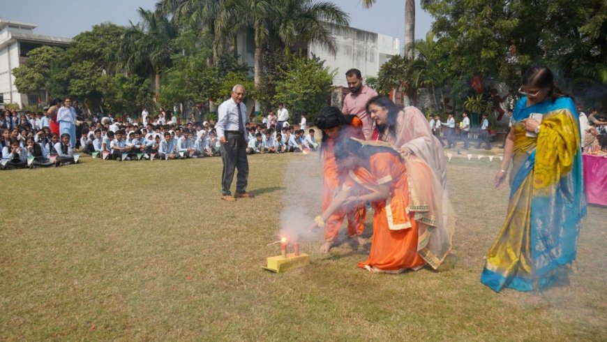Indian culture reflected at The Doon Valley Public School on Diwali, Students gave captivating performances