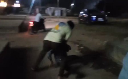 A journalist's son was attacked, the accused was absconding, and a case was registered, Video of the assault is going viral on social media