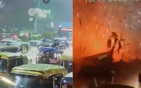 New video of Delhi blast surfaced, See for yourself the horrific scene of devastation