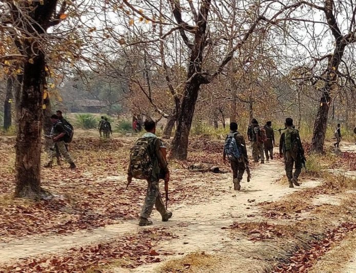 Security forces continue their operations for the second day, Seven Maoists killed, over 50 arrested