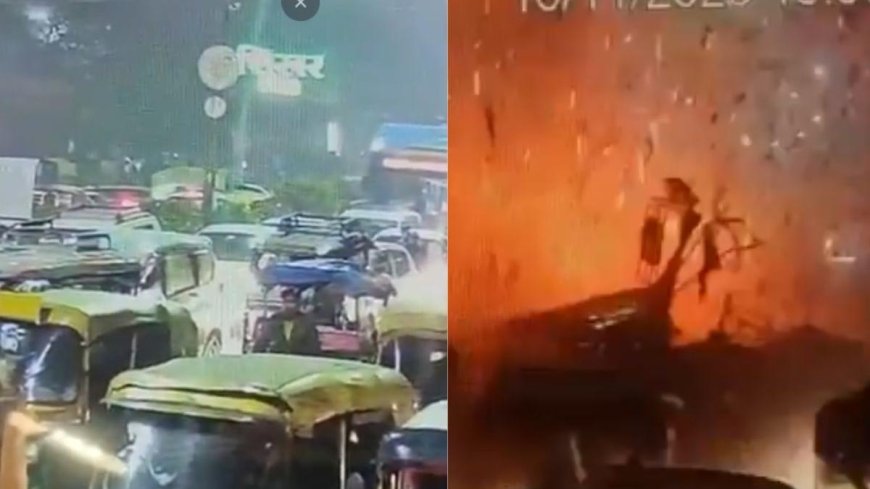 New video of Delhi blast surfaced, See for yourself the horrific scene of devastation