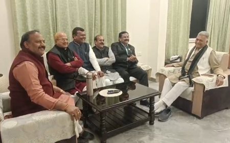 कटनी दौरे पर पहुंचे मंत्री इंदर सिंह परमार, शिक्षा सुधार पर की बात, लेकिन विवादों पर साधी चुप्पी