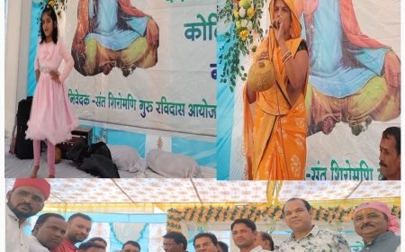 Grand Celebration Held in Chopra Village as Part of Sant Shiromani Ravidas Jayanti Fortnight